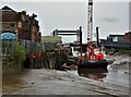 TA1028 : Old Harbour, River Hull, Kingston upon Hull by Bernard Sharp