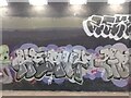 SE3118 : Horbury Underpass of Graffiti by Phillip De-Vere