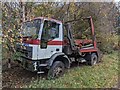 SJ5004 : Disused / abandoned skip truck by TCExplorer