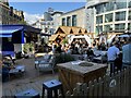 SJ8398 : Pop-up Bars at Exchange Square  by David Dixon