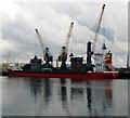 J3476 : 'Andromeda' at Sinclair Wharf, Belfast by Rossographer