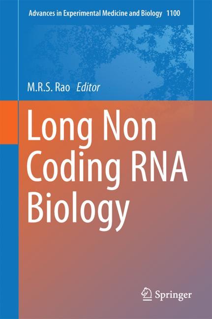 Cover of 'Long Non Coding RNA Biology'