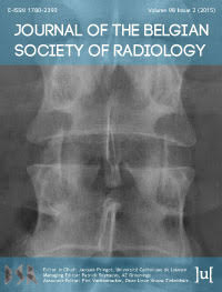 cover image for the Journal of the Belgian Society of Radiology journal