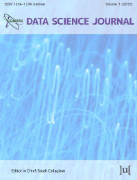 cover image for the Data Science Journal journal