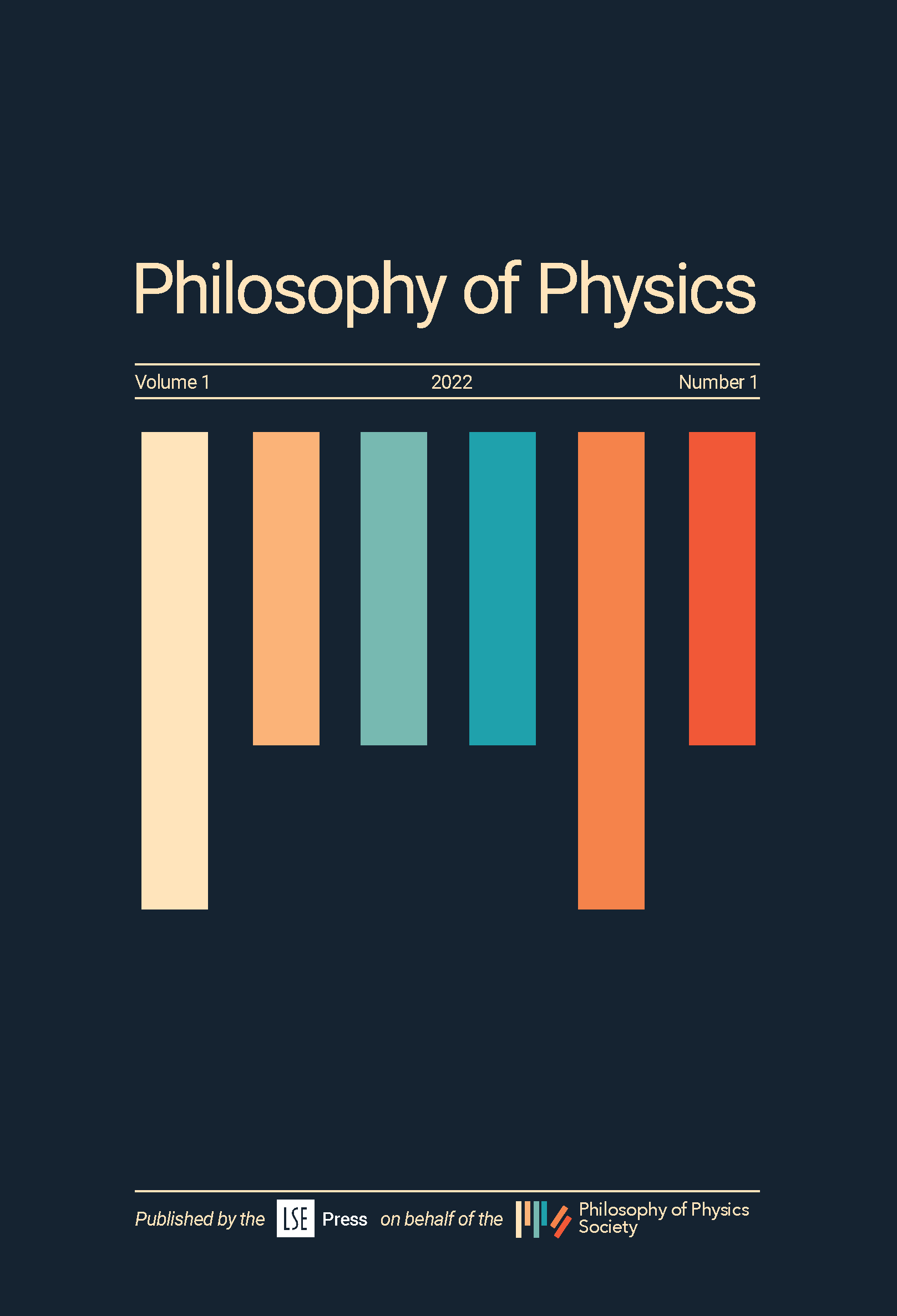 cover image for the Philosophy of Physics journal