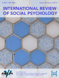 cover image for the International Review of Social Psychology journal