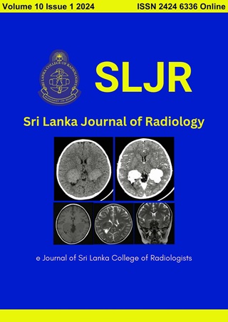 cover image for the Sri Lanka Journal of Radiology journal