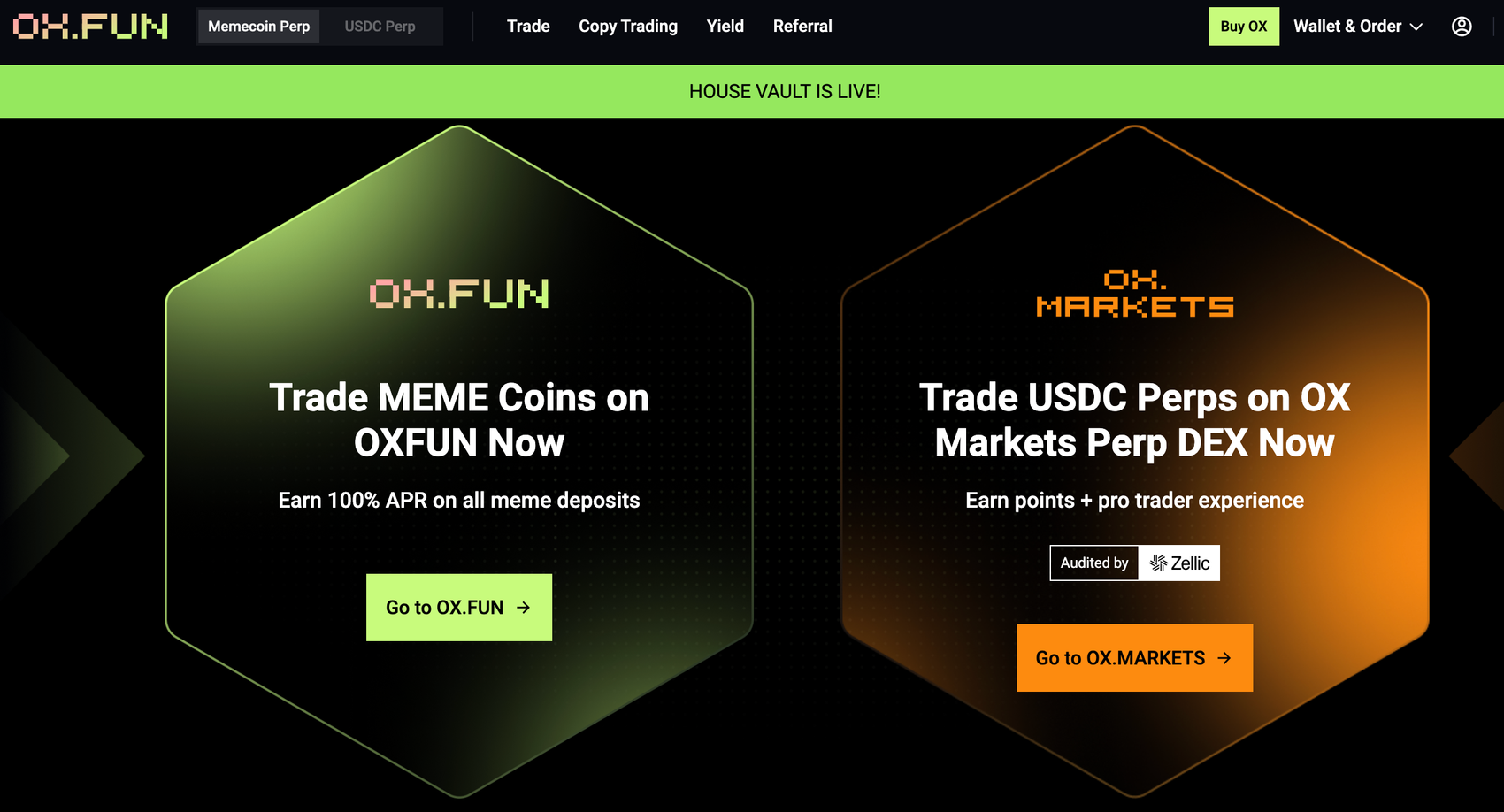 OX.FUN, a gamified exchange tailored for Meme coin