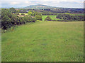 SO3416 : Farmland east of Llanddewi Skirrid by Trevor Rickard