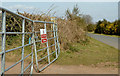 J4470 : Gates, Comber Greenway, Comber by Albert Bridge