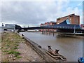 TA1028 : Boom Bridge, River Hull, Kingston upon Hull by Bernard Sharp