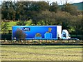 SU2280 : Kingsmill HGV, M4, Swindon by Brian Robert Marshall