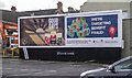 J5081 : Advertising hoardings, Bangor by Rossographer