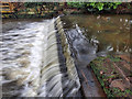 NZ5610 : Heseltons Mill Weir by Mick Garratt