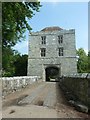 TQ5509 : Michelham Priory - Barbican Tower and Bridge by Rob Farrow