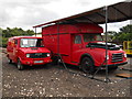 TL1597 : Former Morris and Leyland Sherpa Royal Mail vans at Ferry Meadows station by Paul Bryan