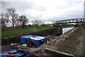 SE3118 : Thornes Flood Lock, Calder & Hebble Navigation (set of 2 images) by Ian S