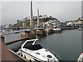 SX9163 : Old harbour and bridge by Richard Dorrell