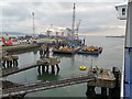 J3677 : Stena Lagan berthing at Victoria Terminal 1, Belfast Harbour by Phil Champion