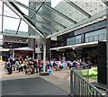 SJ8990 : Deckchairs outside Primark by Gerald England