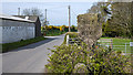 J5776 : Old UTA bus stop near Millisle by Rossographer