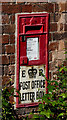 SO8779 : Village post box in Churchill, Worcestershire by Roger  D Kidd