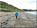 SH2740 : Morfa Nefyn beach at high tide by Oliver Dixon