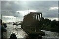 SJ7697 : Barton Road Bridge and Swing Aqueduct  1978 by Alan Murray-Rust