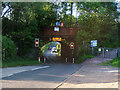 NS6860 : Railway bridge with traffic lights by wrobison