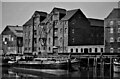 TA1028 : Old Harbour, River Hull, Kingston upon Hull by Bernard Sharp