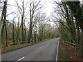 SU2300 : Road on former railway near Burley by Malc McDonald