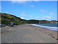 SH2740 : Boats at Dinllaen bay by DS Pugh