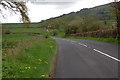 SO3416 : Going west along the B4521 at Llanddewi Skirrid by Roger Davies