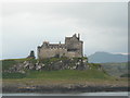 NM7435 : Duart Castle: view from the ferry by Chris Downer