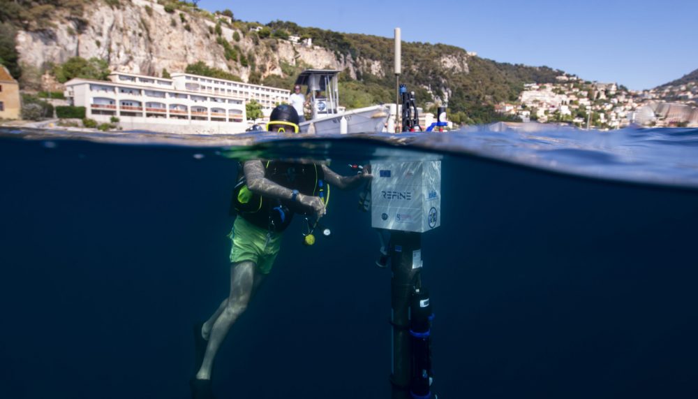 Flotteur profileur BGC-Argo déployé dans le cadre du projet ERC REFINE (PI Hervé Claustre) © David Luquet, Institut de la Mer de Villefranche, IMEV, CNRS-SU