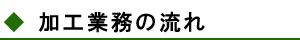 加工業務の流れ