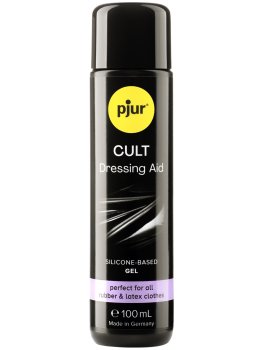 Přípravek pro snadné oblékání gumy a latexu Pjur CULT, 100 ml – Údržba latexu - laky, pudry, čisticí prostředky