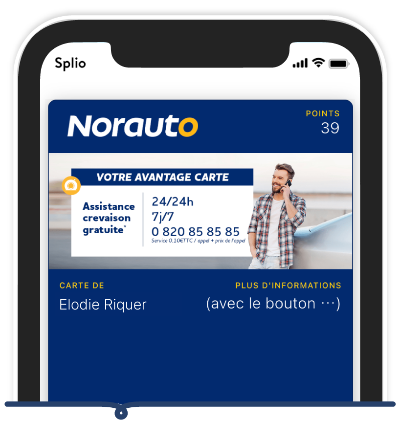 Norauto loyalty card