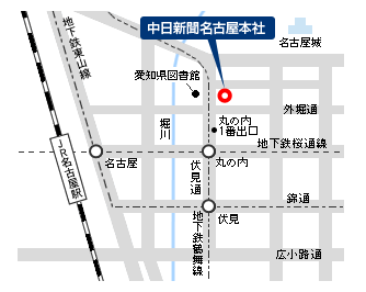 交通案内　地図