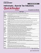 Individuals - Special Tax Situations Quickfinder Handbook