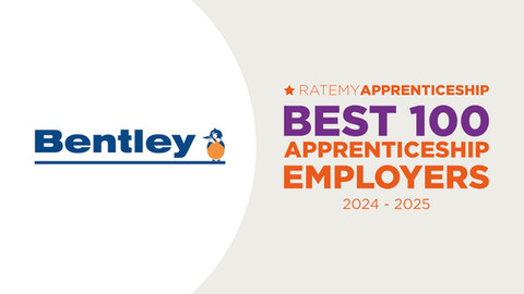 JN Bentley named a Top 100 Apprenticeship Employer 