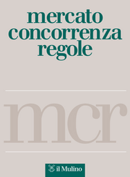 Copertina del fascicolo 1-2/2024 from journal Mercato Concorrenza Regole