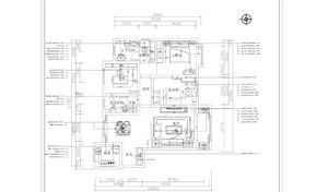 天津130㎡欧式风格装修效果图