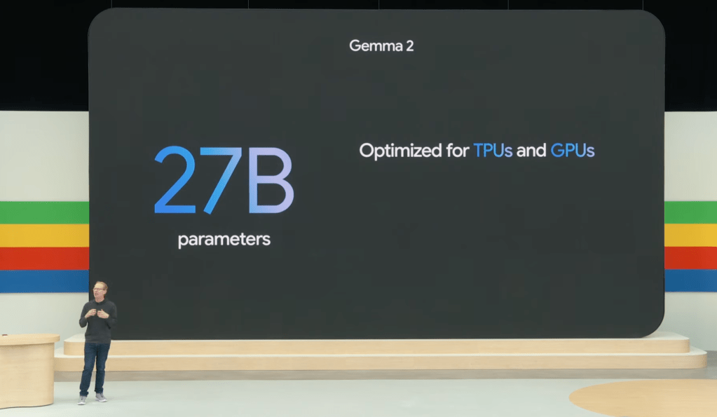 Google announces Gemma 2, a 27B-parameter version of its open model, launching in June