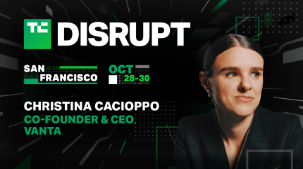 Vanta’s Christina Cacioppo takes the stage at TechCrunch Disrupt 2024