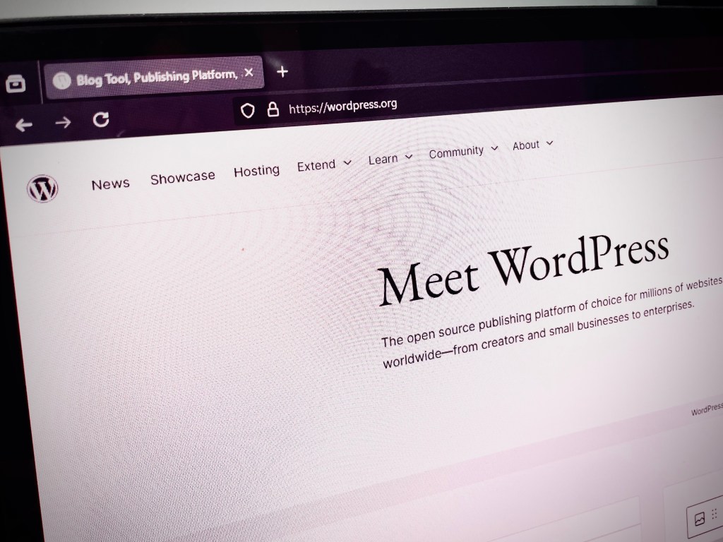 WordPress website