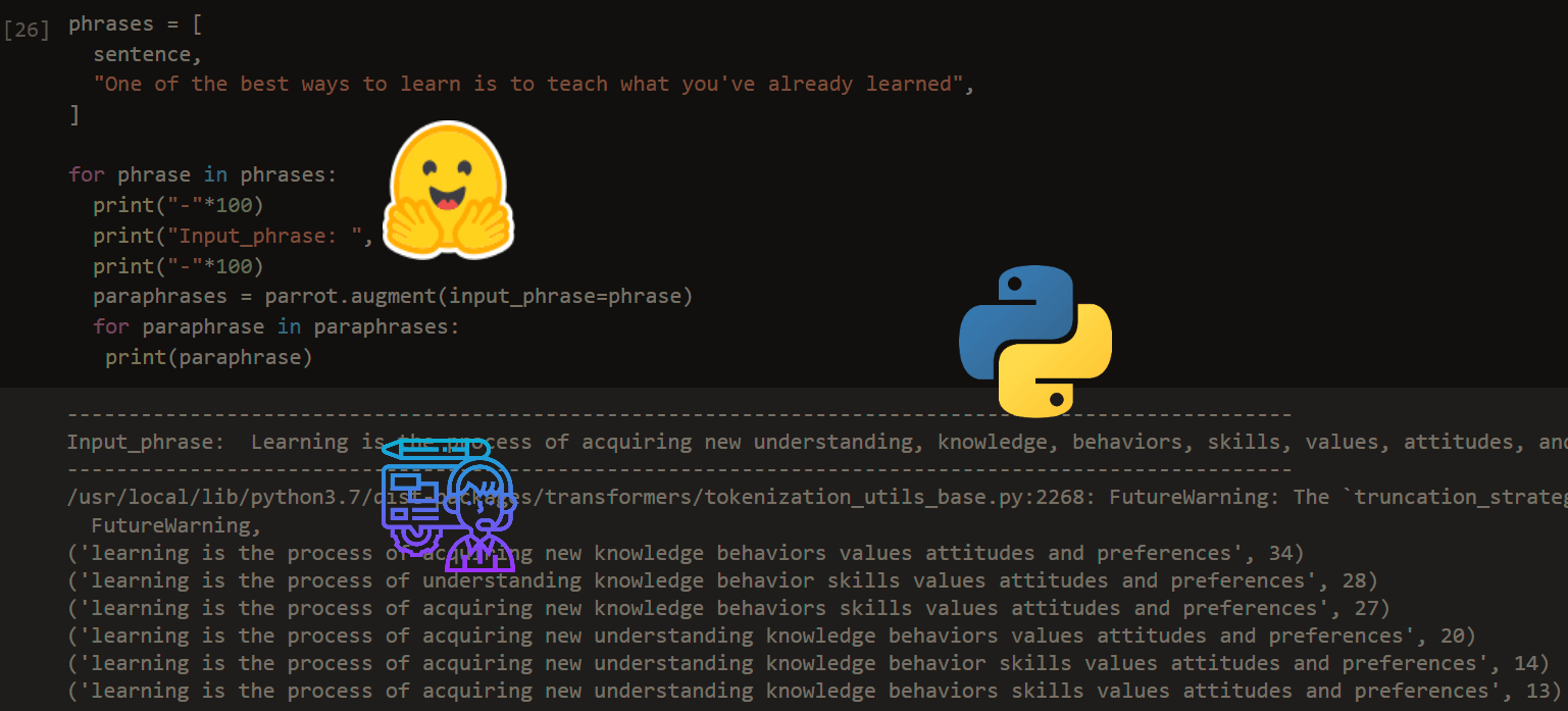 How to Paraphrase Text using Transformers in Python