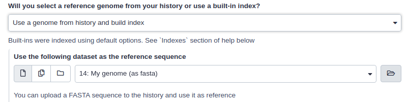 Uploaded genome. 