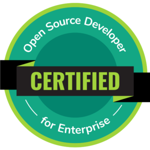 Open Source Essentials for Developers (LFD221) + Certified Open Source Developer for Enterprise (CODE) Exam Bundle
