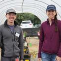 Eric Middleton (left) and Lindsey Pedroncelli (right). Photo by Saoimanu Sope.